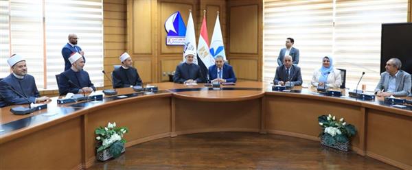 مفتي الجمهورية ورئيس جامعة كفر الشيخ يوقعان مذكرة تفاهم في مجالات الذكاء الاصطناعي