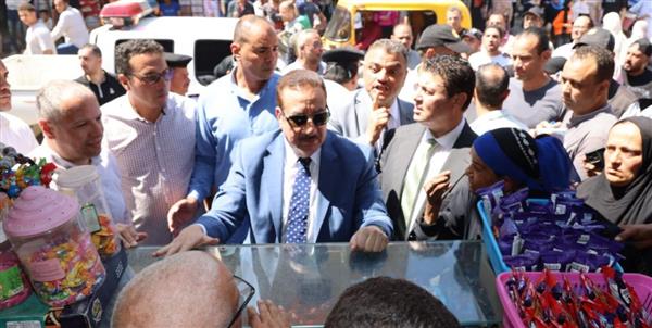 محافظ المنوفية يفتتح السوق الحضاري الجديد بمنطقة سيدي خميس