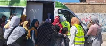   استمرار تكثيف القوافل الطبية المجانية بنطاق أحياء الاسكندرية 