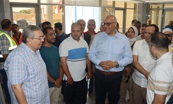 محافظ القليوبية يتفقد مستشفى طوخ المركزي الجديد