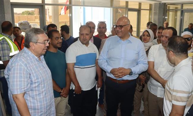 محافظ القليوبية يتفقد مستشفى طوخ المركزي الجديد
