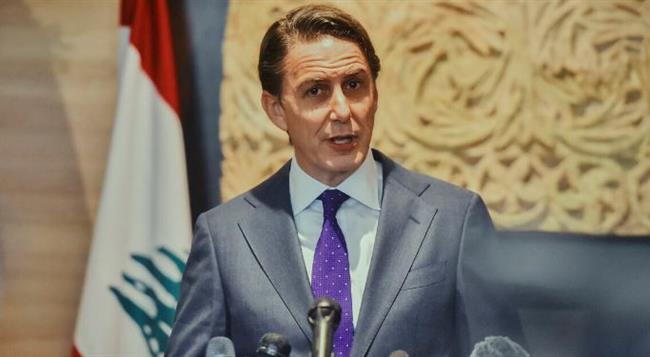 المبعوث الأمريكي يصل بيروت للقاء الرئيس اللبناني