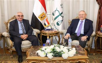   رئيس مجلس الدولة يستقبل رئيس هيئة قضايا الدولة لتقديم التهنئة لسيادته