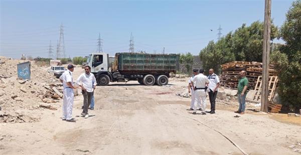مديرية أمن الإسكندرية تنفذ حملات أمنية علي النباشين بمنطقة العجمي