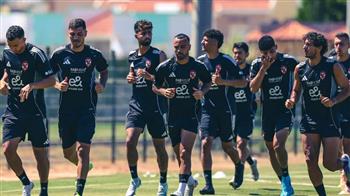   مران بدني خفيف للاعبي الأهلي استعدادا لـ الملعب التونسي