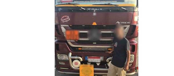 الداخلية: ضبط سائق نقل يسير برعونة على الطريق الإقليمى.. فيديو