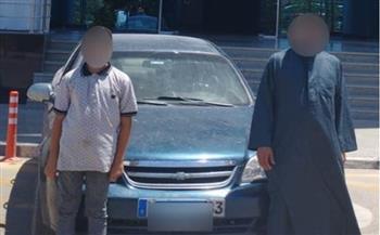 كشف ملابسات مقطع فيديو تضمن قيادة طفل لسيارة ملاكى بالجيزة