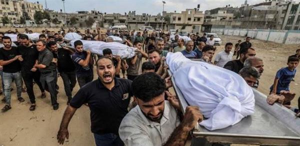 12 شهيدا في مجزرة للاحتلال الإسرائيلي بمخيم الشاطئ