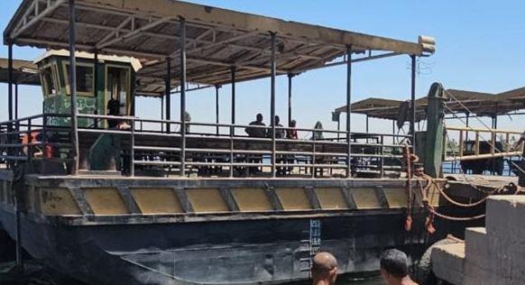 إخلاء سبيل المتهمين فى واقعة سقوط سيارة من معدية دشنا بكفالة 10 آلاف جنيه