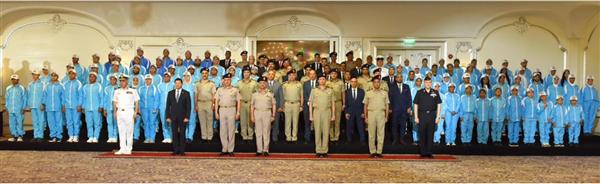 وزير الدفاع يكرم أبطال القوات المسلحة المحققين للإنجازات الرياضية المحلية والدولية