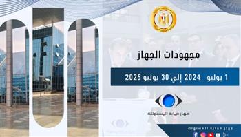   عام من المواجهة والرقابة وبناء الثقة..«حماية المستهلك» يُعلن الحصاد السنوي لعام 2024– 2025