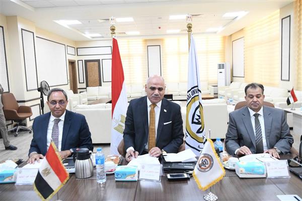 "عبدالحليم "  يستقبل وفد الكنيسة الإنجيلية لبحث سبل التعاون المشترك وتعزيز الروابط المجتمعية بقنا