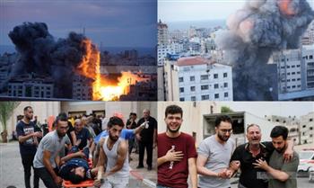   8 شهداء وعشرات المصابين جراء قصف إسرائيلي على غزة فجر اليوم