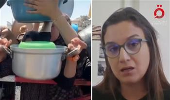   نور شواف: ما يحدث في غزة إبادة جماعية وسياسة تجويع ممنهجة من إسرائيل