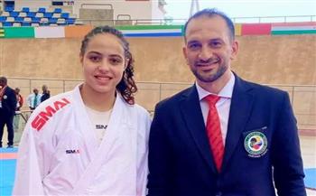   لمار محمود لاعبة نادي القناطر الخيرية تحصد ميدالية ذهبية ببطولة إفريقيا للكاراتيه
