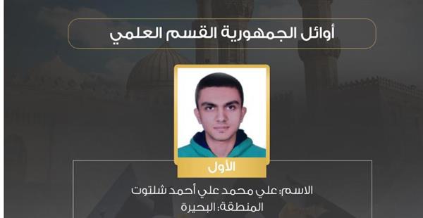 بالأسماء.. أوائل الشهادة الثانوية الأزهرية بالقسم العلمي بنسبة نجاح 65.01%