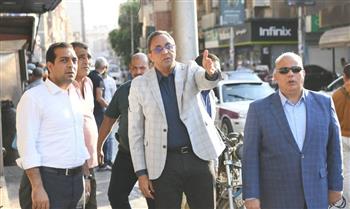   "عبدالحليم " يتفقد أعمال تطوير ميدان المحطة بقنا  