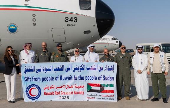 الكويت ترسل طائرة مساعدات إلى السودان من أجل دعم الفئات الأكثر احتياجا