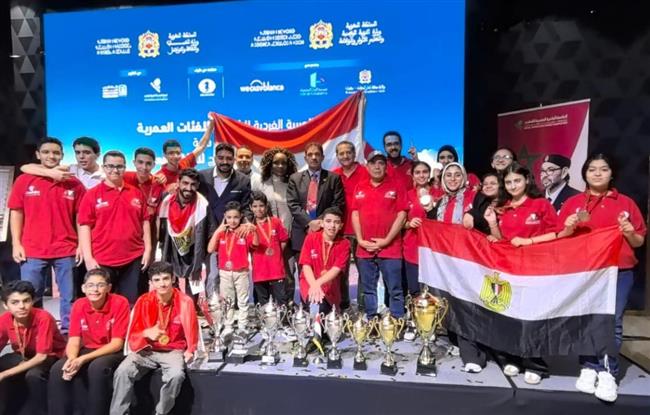 نتائج مبهرة.. مصر تحصد 11 ميدالية والدرع العام للبطولة العربية للشطرنج بالمغرب
