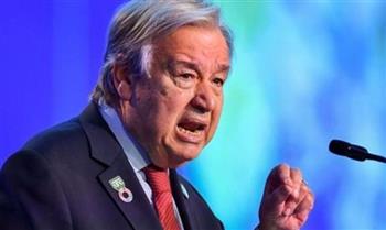   جوتيريش: الوضع وصل إلى الانهيار وحل الدولتين يجب أن يتحقق