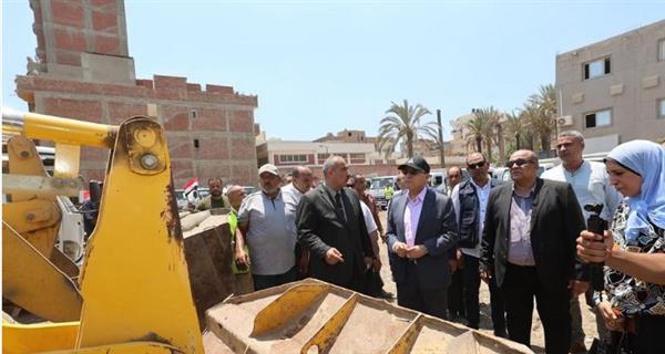 محافظ كفرالشيخ يتفقد جاهزية المعدات بمركز مطوبس لمواجهة الطوارئ