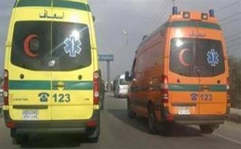   7 مصابين فى حادث تصادم سيارة ملاكى وأخرى سوزوكى على طريق بنها القناطر