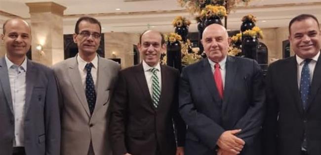 قيادات الإذاعة وصوت العرب في حفل تكريم عبد الرحيم سليمان