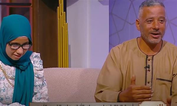 "حضنتها وعيطت".. والد الأولى مكفوفين ثانوية أزهرية يكشف كواليس التعب والدعاء والقرآن