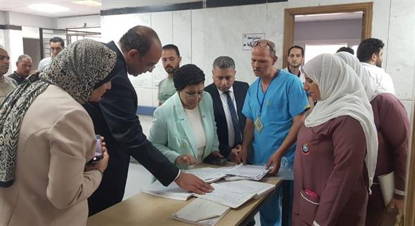 نائب وزير الصحة تتفقد المنشآت الصحية بالدقهلية