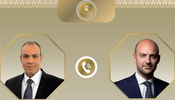وزير الخارجية يبحث سبل تعزيز العلاقات الاستراتيجية مع نظيره الفرنسي
