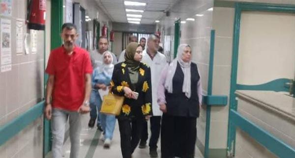 مدير فرع التأمين الصحي بالقليوبية تتابع انتظام الخدمات بمستشفى النيل وبنها النموذجي