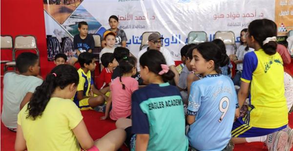 كابالا يُعيد فن الحكي إلى الواجهة في معرض الفيوم للكتاب