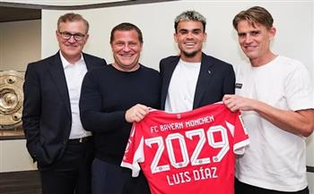   بايرن ميونخ يعلن التعاقد مع لويس دياز حتى 2029