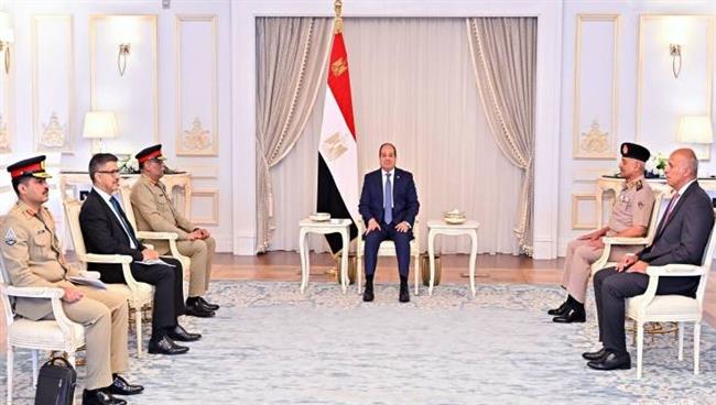 الرئيس السيسي يشيد بالتطور المُستمر والزخم الإيجابي للعلاقات بين مصر وباكستان
