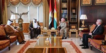   بارزاني يستقبل القنصل العام القطري بعد انتهاء مهمته بأربيل 