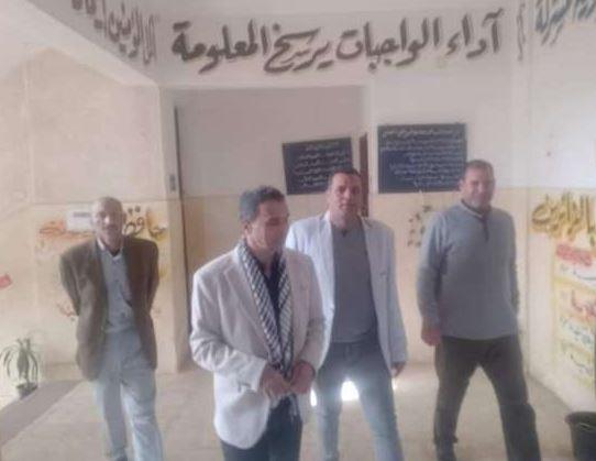 وكيل تعليم كفرالشيخ يتابع جاهزية اللجان بالمدارس لانتخابات مجلس الشيوخ