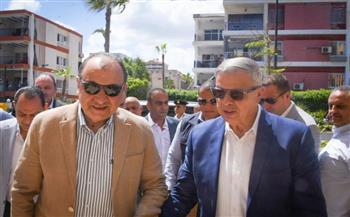   وزير قطاع الأعمال العام ومحافظ الإسكندرية في جولة تفقدية بمنطقة المعمورة