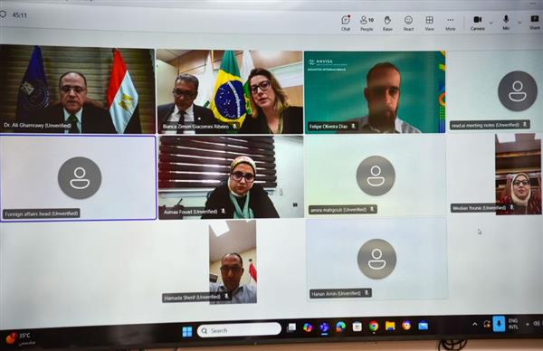 هيئة الدواء المصرية توقّع مذكرة تفاهم مع الوكالة الوطنية للمراقبة الصحية البرازيلية