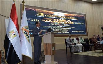   رئيس جامعة بنها يشهد المؤتمر الطلابي الثالث لكلية الطب البشري