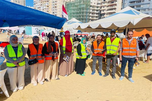 فعاليات رياضية وتوعوية متنوعة تنطلق على شواطئ الإسكندرية لخدمة الرواد والمصطافين