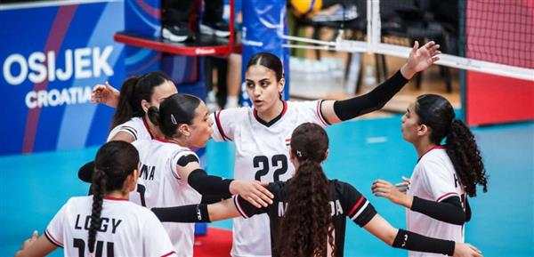 منتخب مصر للناشئات في مواجهة حاسمة أمام تايلاند ببطولة العالم للكرة الطائرة