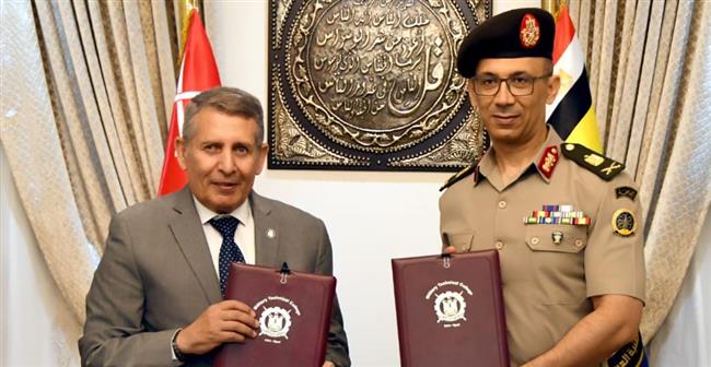 الكلية الفنية العسكرية تعقد إتفاق مع شركة الإنتاج الحربى للمشروعات والإستشارات الهندسية  