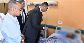   نائب وزير الصحة يطمئن على 9 مصابين بحادث المنوفية ويوجه بتعزيز الرعاية الطبية لهم