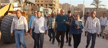   محافظ القليوبية يتفقد أعمال تطوير شارع نبوية موسى بشرق شبرا الخيمة