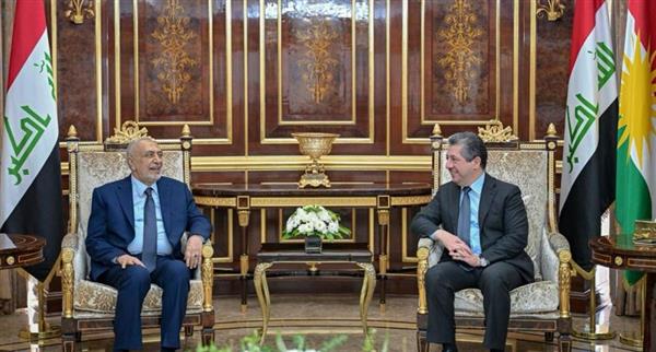 بارزاني ورئيس مجلس النواب العراقي يتفقان على حماية المستحقات المالية لمواطني كردستان