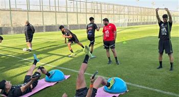   منتخب الشباب يواصل تدريباته الصباحية استعدادا لوديتي الكويت