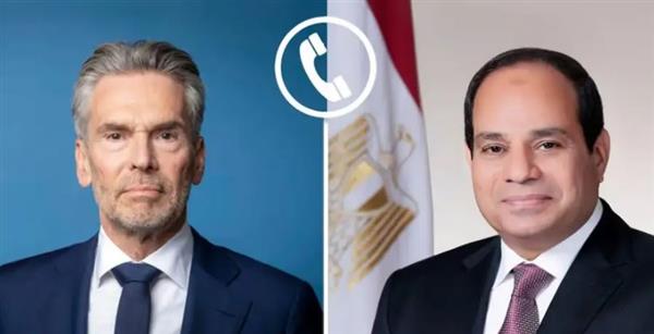 الرئيس السيسي يتلقى اتصالًا من رئيس وزراء هولندا لتعزيز العلاقات الثنائية