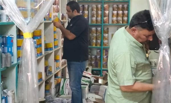 ضبط مخالفات تموينية ورقابية متنوعة بالمخابز والمستودعات ببني سويف