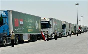بتوجيهات شيخ الأزهر.. دخول قافلة «بيت الزكاة والصدقات» الإغاثية الحادية عشرة إلى أهالينا في غزة