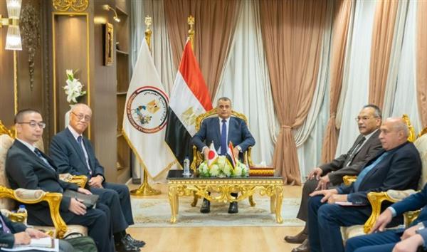 وزير الإنتاج الحربي: مهتمون بتعزيز التعاون الصناعي والتكنولوجي مع اليابان